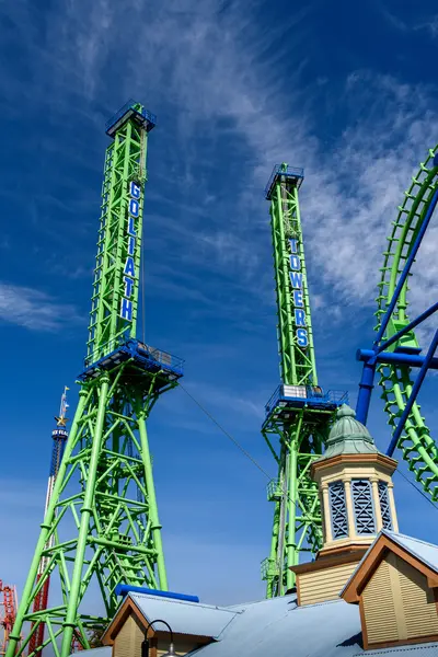 Amerika'da bir Rollercoaster — Stok fotoğraf