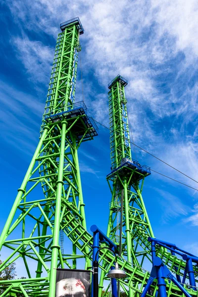 A Rollercoaster in America — Stock Photo, Image