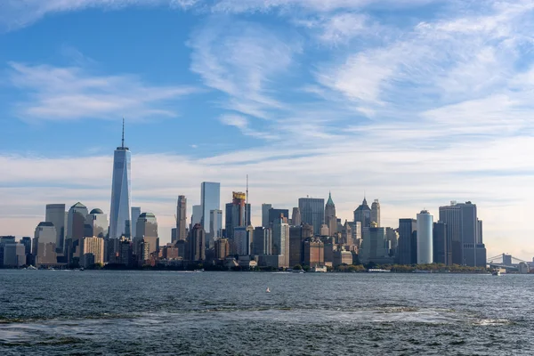 Die Skyline von New York City — Stockfoto