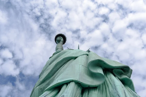 뉴욕 시에 있는 자유의 여신상 — 스톡 사진