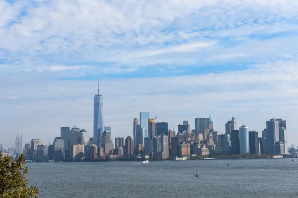 Die Skyline von New York City — Stockfoto