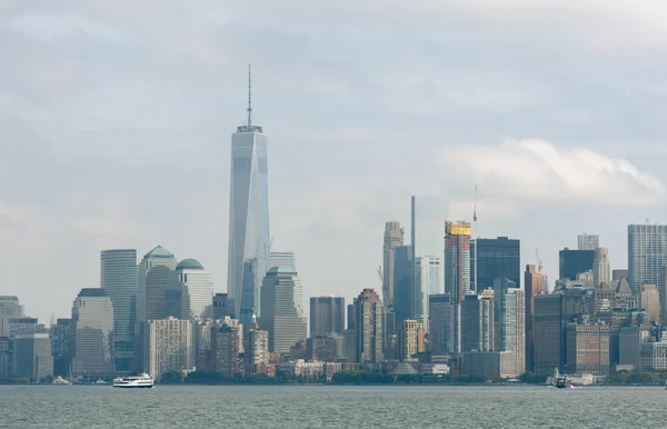 Horisonten av New York City — Stockfoto