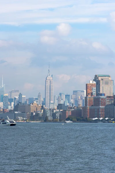 Die Skyline von New York City — Stockfoto