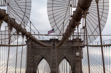 new York'un brooklyn Köprüsü