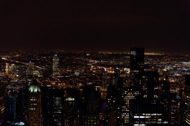 new York üzerinden güzel bir görünüm