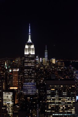 new York üzerinden güzel bir görünüm
