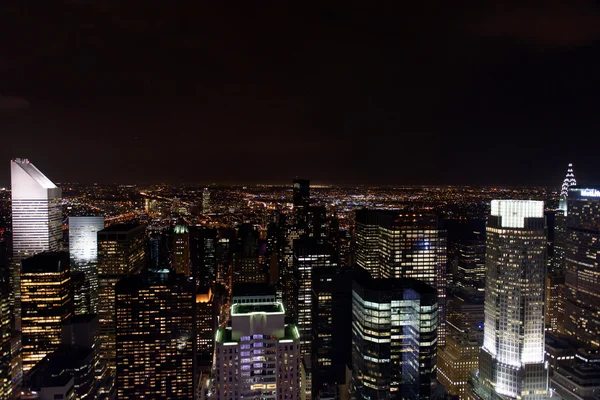 Una bella vista sulla città di New York — Foto Stock