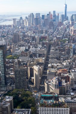 new York üzerinden güzel bir görünüm