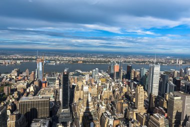 new York üzerinden güzel bir görünüm