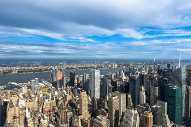 new York üzerinden güzel bir görünüm