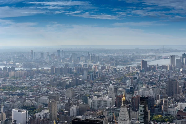 A nice view over New york city — стоковое фото