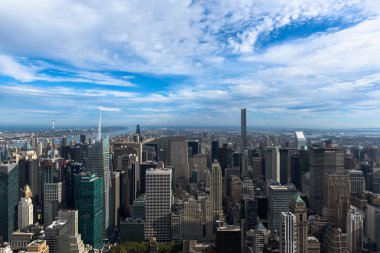 new York üzerinden güzel bir görünüm