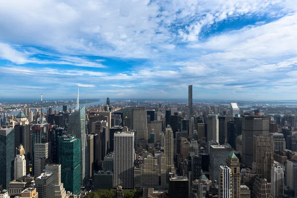 Ein schöner blick über new york city — Stockfoto