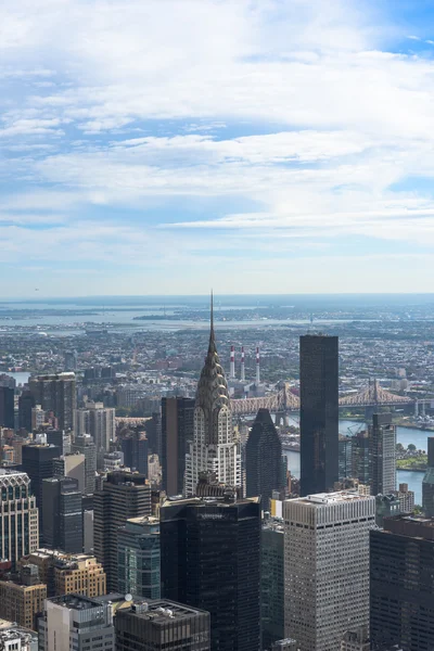 Ein schöner blick über new york city — Stockfoto