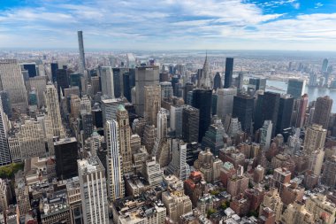 new York üzerinden güzel bir görünüm