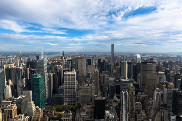 Ein schöner blick über new york city — Stockfoto