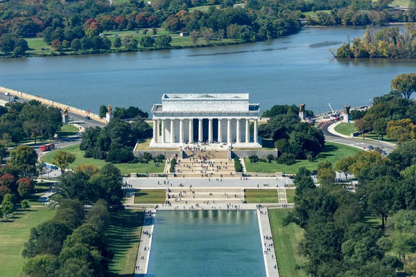 Národní památník ve Washingtonu D C — Stock fotografie