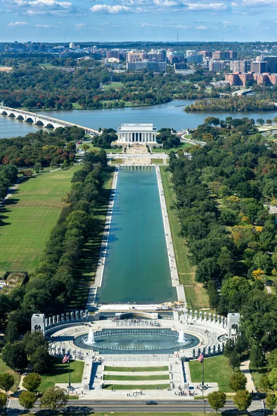 Národní památník ve Washingtonu D C — Stock fotografie