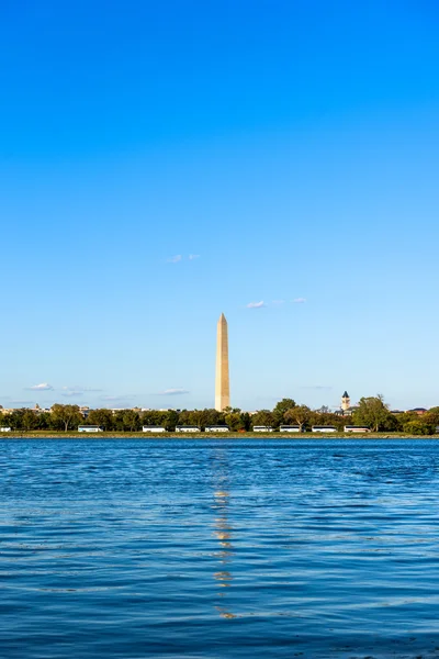 国家纪念碑在华盛顿 D C — 图库照片