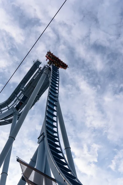 Rollercoaster in de Verenigde Staten — Stockfoto