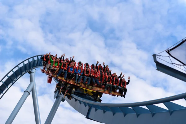 Achterbahn in den Vereinigten Staaten — Stockfoto