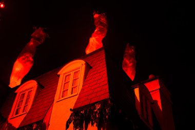 Cadılar Bayramı'nda Busch gardens Williamsburg