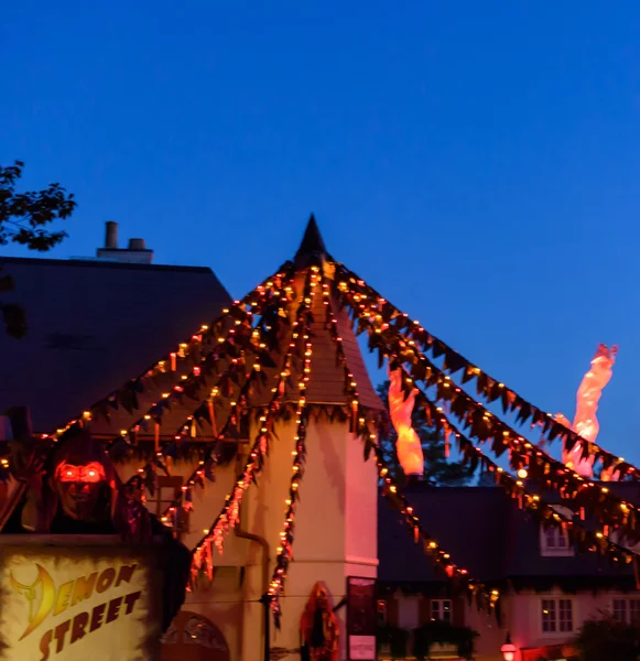 Halloween på Busch gardens Williamsburg — Stockfoto