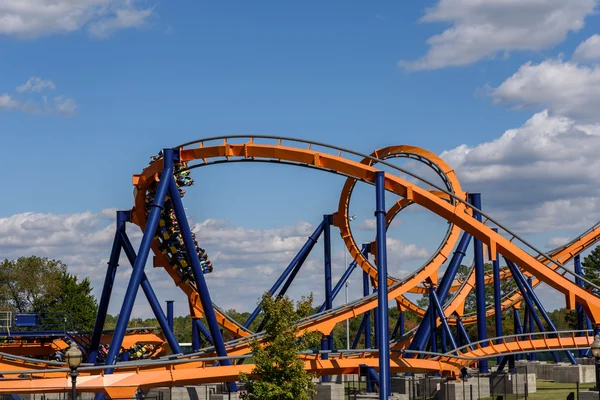 Rollercoaster in de Verenigde Staten — Stockfoto