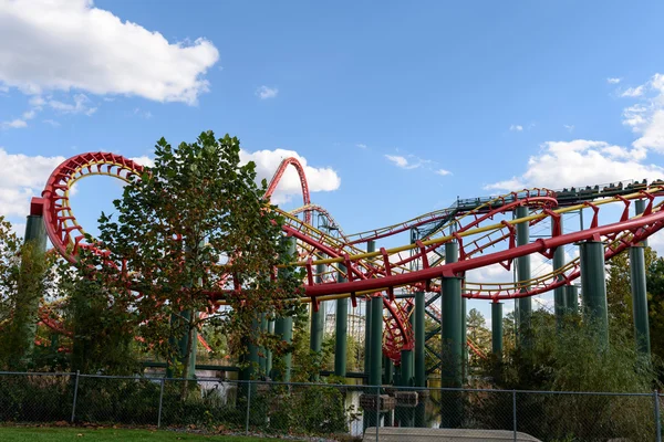 Rollercoaster in de Verenigde Staten — Stockfoto