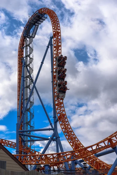 Rollercoaster nos Estados Unidos — Fotografia de Stock