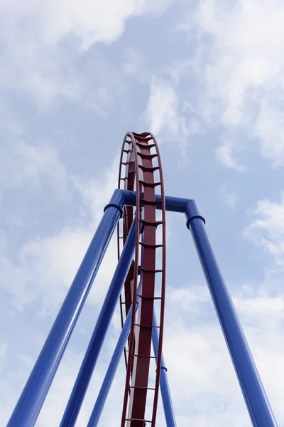 Rollercoaster w Cedar Point — Zdjęcie stockowe