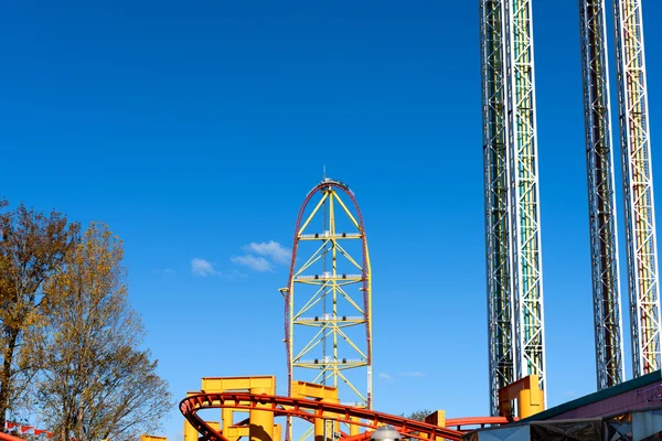 Horská dráha v Cedar Point — Stock fotografie