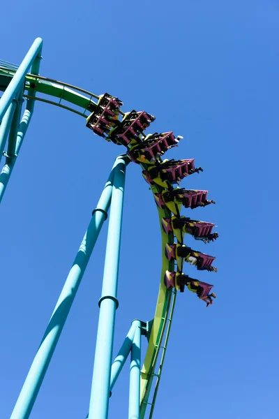 Rollercoaster em Cedar Point — Fotografia de Stock