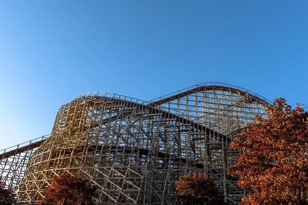 Rollercoaster a Cedar Point — Foto Stock