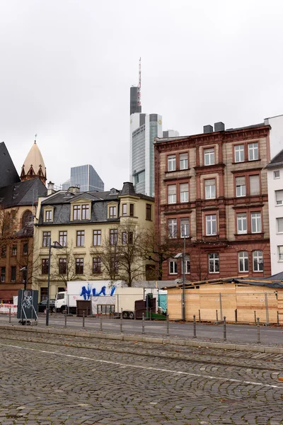 Frankfurtu nad Mohanem v Německu — Stock fotografie