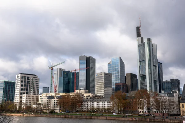 Frankfurtu nad Mohanem v Německu — Stock fotografie