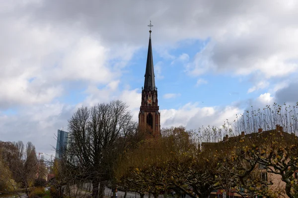 Frankfurt in Duitsland — Stockfoto