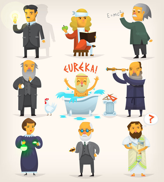 World famous scientists