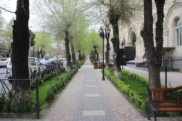 Schöne Straßen Fotos Von Jerewan — Stockfoto