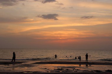 Penang adasında gün batımı
