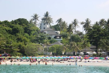 Sahilin güzel manzarası