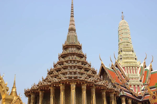 Wat Phra Kaew Bangkok Tajlandia — Zdjęcie stockowe