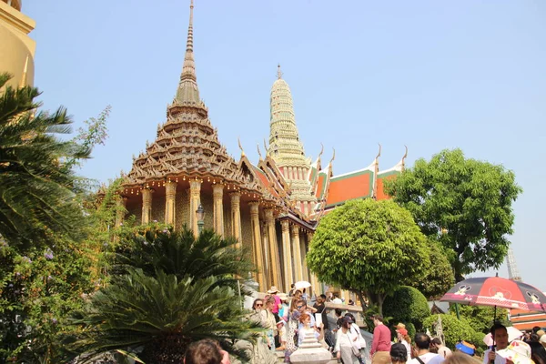 Wat Phra Kaew Bangkok Tajlandia — Zdjęcie stockowe
