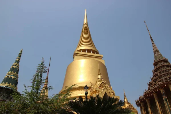 Wat Phra Kaew Bangkok Ththailand — стоковое фото