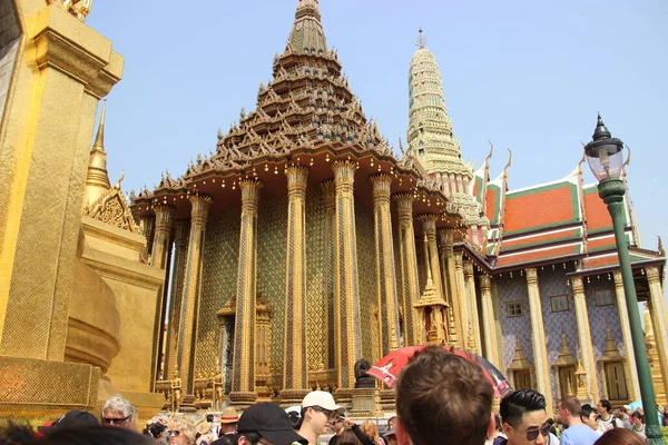 Храм Великого Дворца Городе Таиланд — стоковое фото