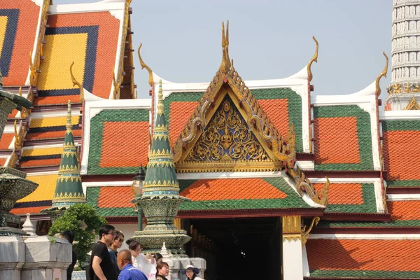 Wat Phra Kaew Bangkok Thaiföld — Stock Fotó