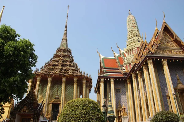 Wat Phra Kaew Bangkok Ththailand — стоковое фото
