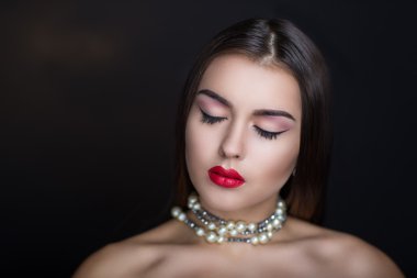 lüks kadın portresi