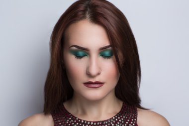 güzel kumral kadın