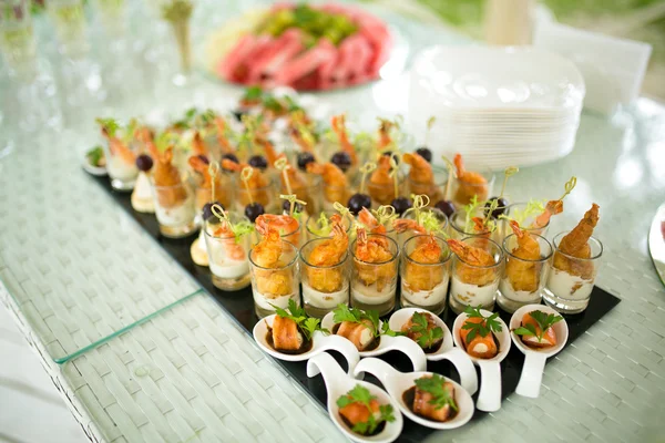 Luxury food shrimp — Stock Photo, Image